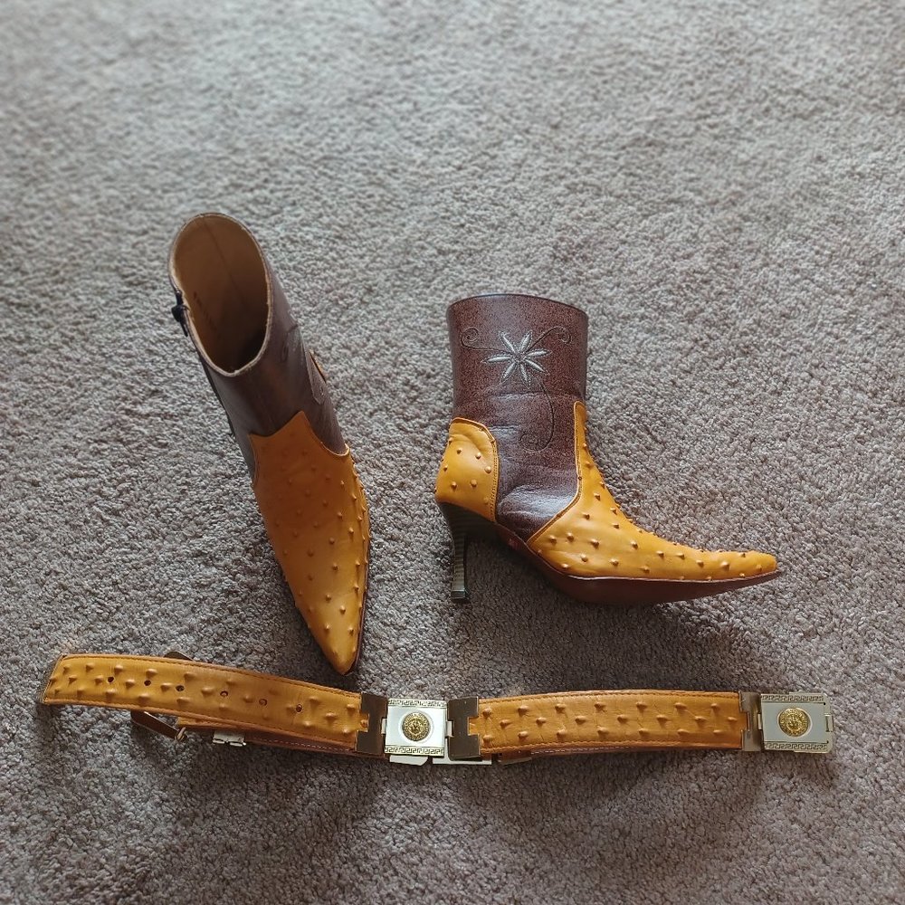 El Canelo Collections Women's Boots and matching belts